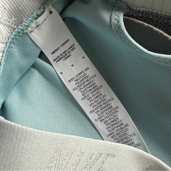 Nike Sports Bra - Blue/White - Picture 3 of 3